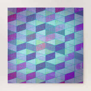 Würfel in Dreiecke geometrisches Muster
