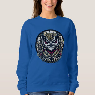 Würfel in runden Fenstern Sweatshirt