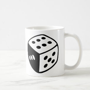 Würfel Kaffeetasse
