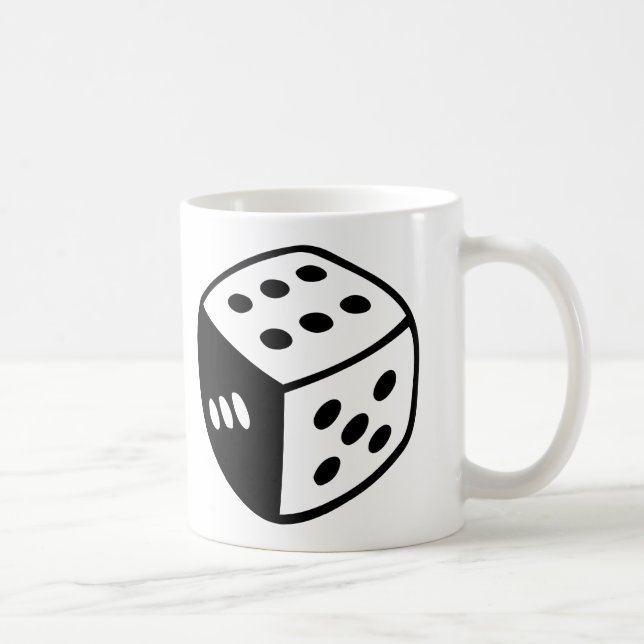 Würfel Kaffeetasse (Rechts)