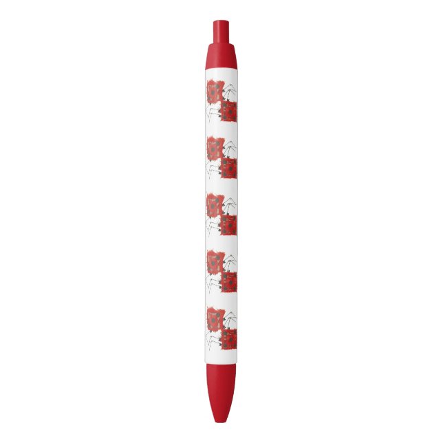 Würfel-Marienkäfer-Stift Kugelschreiber (Vorderseite Vertikal)