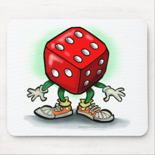 Würfel Mousepad
