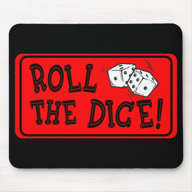 Würfel Mousepad (Vorne)