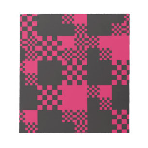 Würfel Quadrat Block Form kreativ Notizblock
