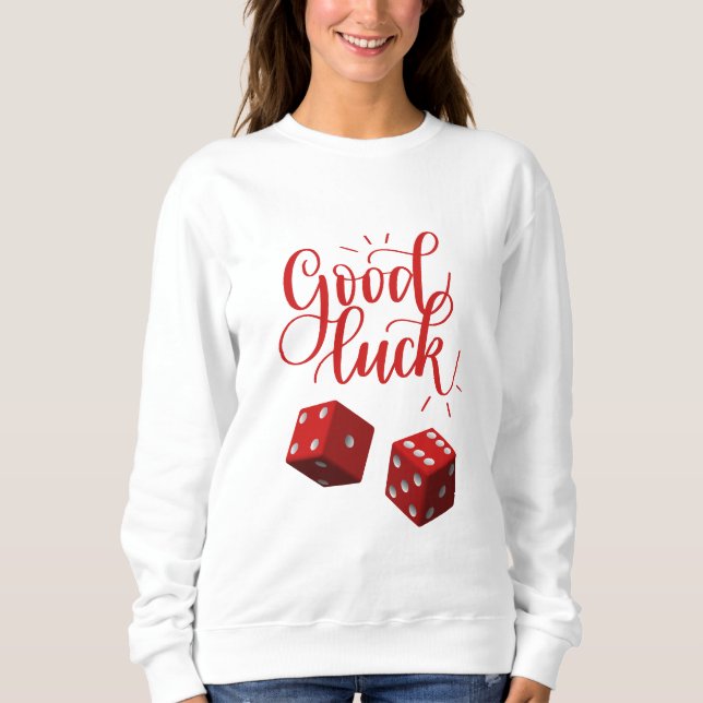 Würfel Sweatshirt (Vorderseite)