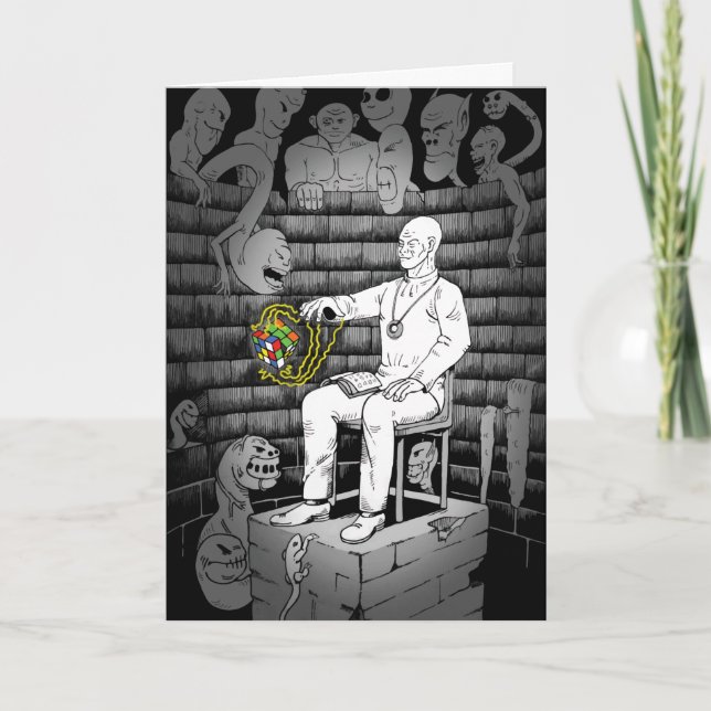 Würfel und Monster Karte (Vorderseite)