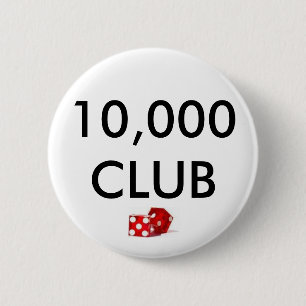 Würfel, VEREIN 10.000 Button