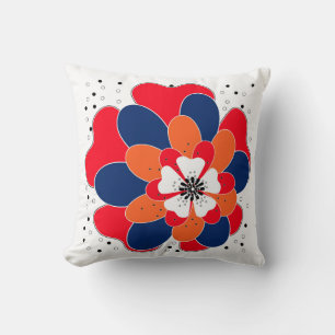 Wurfkissen Abstract einfache Quiltarbeit Patchwork Kissen