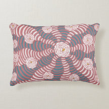 Wurfkissen. Design "Rose Gold Borealis"