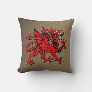 Wurfkissen Drache Kissen