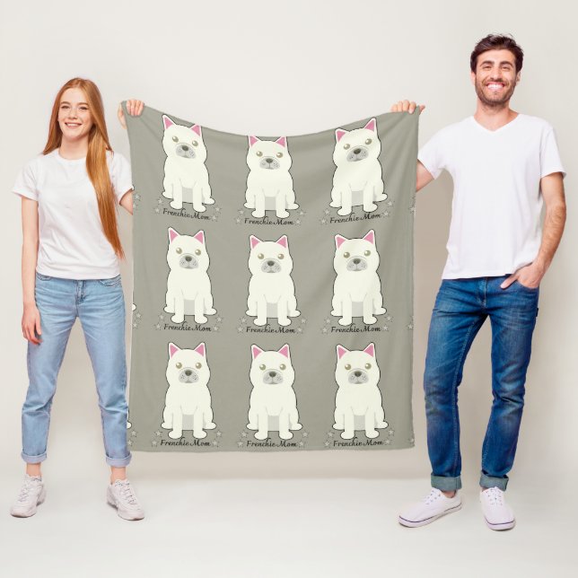 Wurfkissen Fleecedecke (Beispiel)