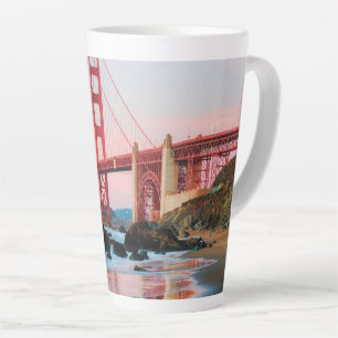 Wurfkissen Golden Gate Bridge Milchtasse