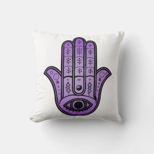Wurfkissen mit Hamsa-Hand-Design Kissen