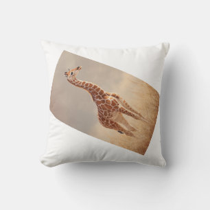 Wurfkissen mit niedlichem Baby-Giraffen Kissen