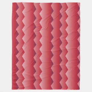 Wurfkissen mit Streifen Fleecedecke