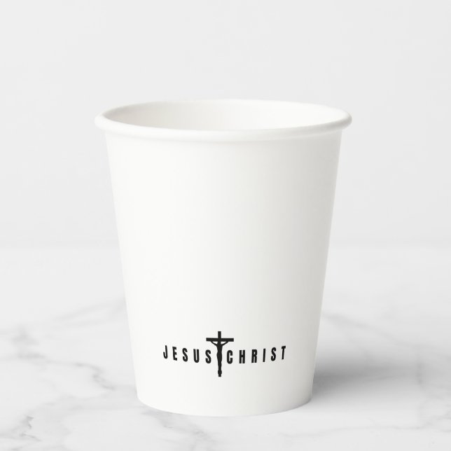 Wurfkissen Pappbecher (Vorderseite)