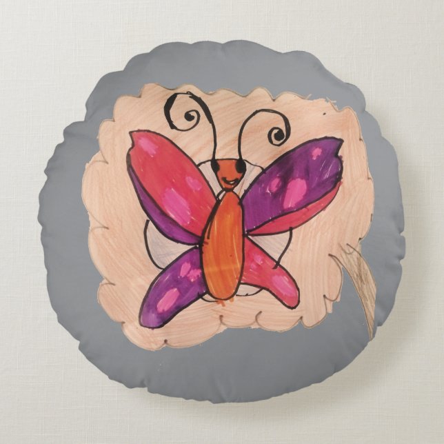 Wurfkissen Rundes Kissen (Vorderseite)