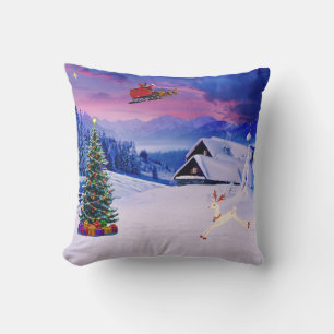 Wurfkissen Santa-Claus-Stimmung Kissen
