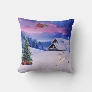 Wurfkissen Santa-Claus-Stimmung Kissen