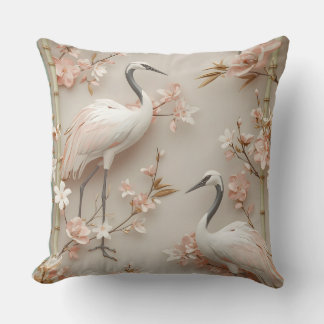 Wurfkissen : Serene Sakura & Bambus Kissen