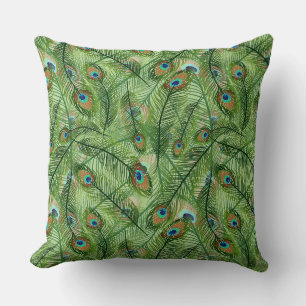 Wurfpillow-Peacock-Feathers Kissen