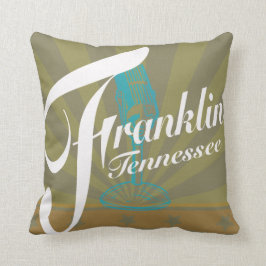 Wurfs-Kissen Franklins Tennessee Kissen