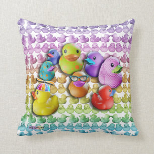 WURFS-KISSEN - GUMMI DUCKIES - GUMMIente Kissen