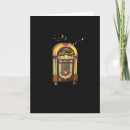 WURLITZER MUSIKAUTOMAT-GRUSS-KARTE KARTE