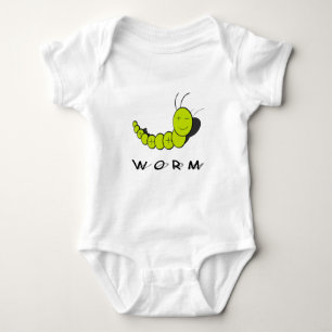 Wurm Baby Strampler
