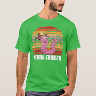 Wurm-Bauer Landwirtschaft Retro Vintag Hat Garenin T-Shirt