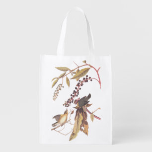 Wurm-Essen der Trällerer-Vogel-Taschen-Tasche Wiederverwendbare Einkaufstasche