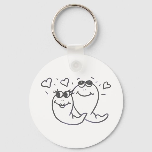 Wurm Schlüsselanhänger (Vorderseite)