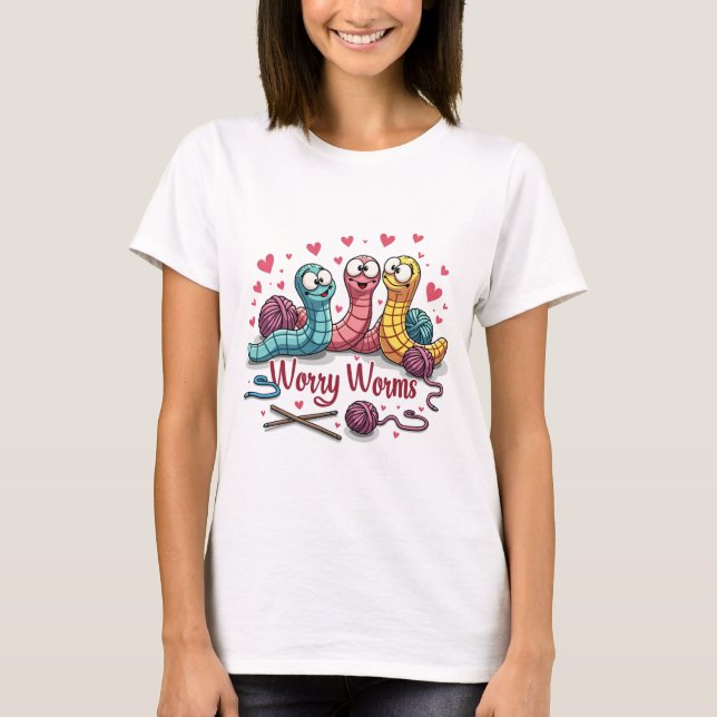 Würmer T-Shirt (Vorderseite)