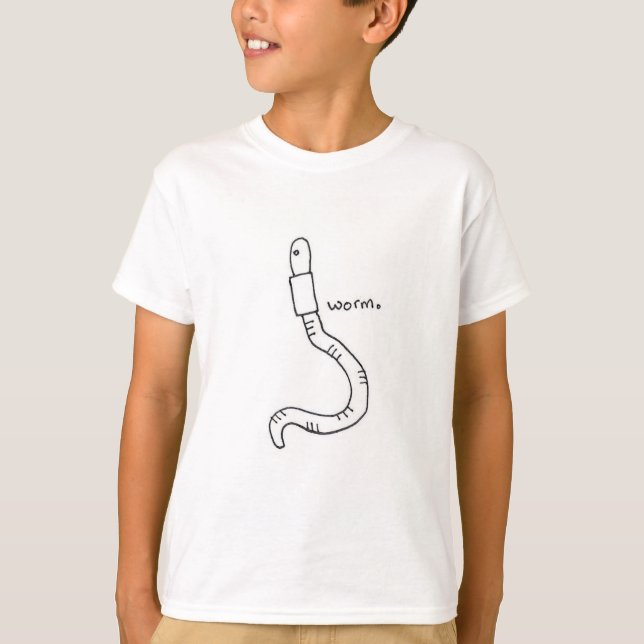 Wurmkids-Shirt T-Shirt (Vorderseite)