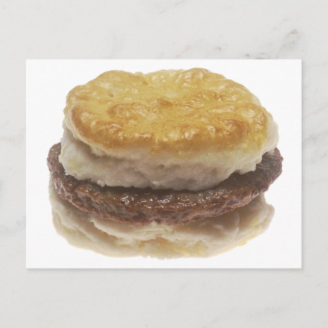 Wurst Biscuit Postkarte (Vorderseite)