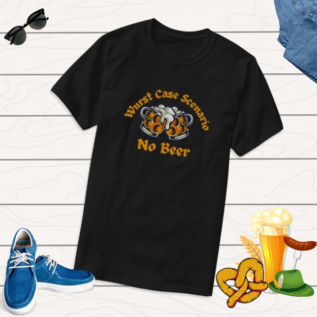 Wurst Case Scenario T-Shirt für Bier und Wurst Lov (Von Creator hochgeladen)