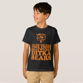 Wurst. Ditka. Bären T-Shirt