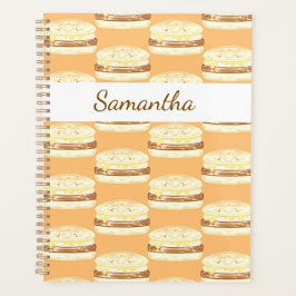 Wurst, Ei und Käsesandwich Planer