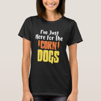 Wurst Feinschmecker Ich bin nur hier für die Maish T-Shirt