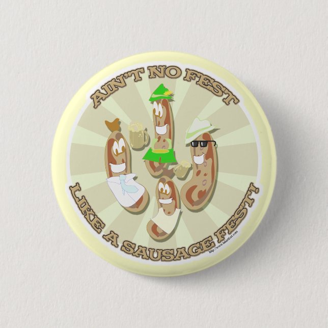 Wurst Fest! Button (Vorderseite)