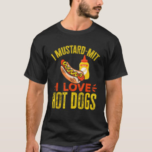 Wurst I Senard Mit I Liebe Hot Dogs Hot Dog T-Shirt