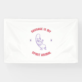 Wurst ist mein Geistertier Banner