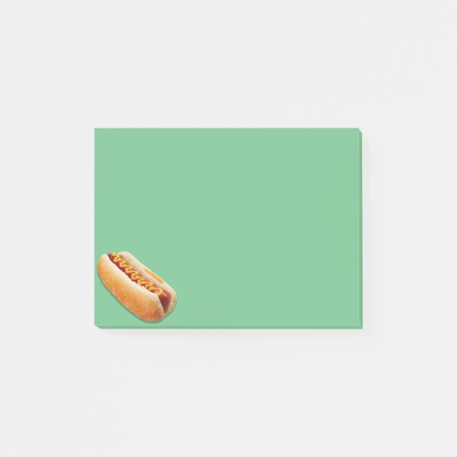 Würstchen-Anmerkungen Post-it Klebezettel (Vorderseite)
