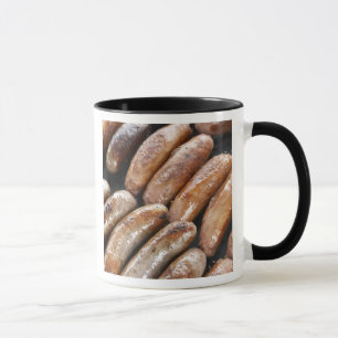 Würstchen auf dem Barbeque Tasse