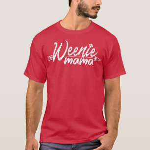 Würstchen Dackel Hunde Mama T-Shirt