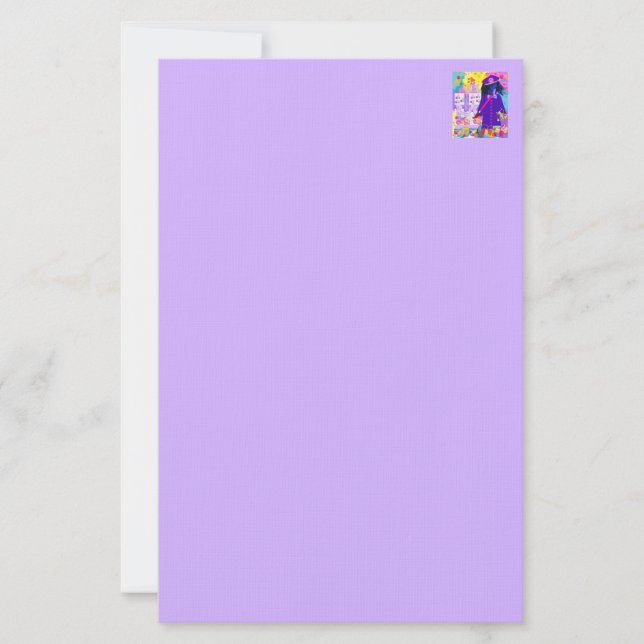 Würstchen Hundefarbe Wiederbelebende Lamm-Geschirr Briefpapier (Vorderseite)