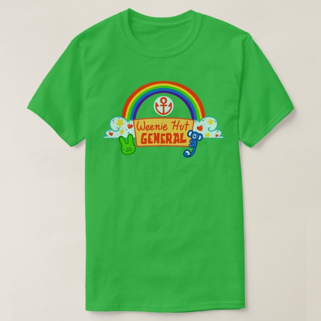 Würstchen Hut General T-Shirt (Design vorne)