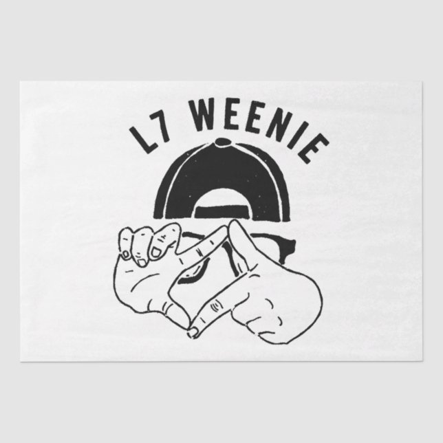 Würstchen L7 Seidenpapier (Vorderseite)