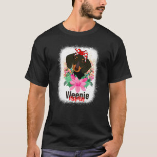 Würstchen Mama Dackel Dackel Cut Weiner Dog Mama M T-Shirt