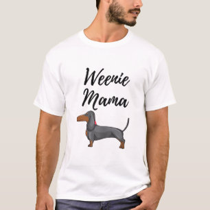 Würstchen Mama Funny Dackel Lover Weiner Dog Gesch T-Shirt